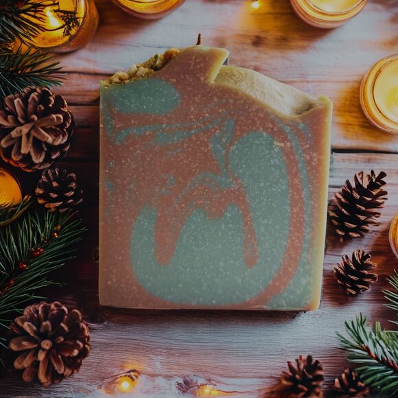 (1) Brown Sugar & Fig Bar Body Soap w/ Coconut Oi(1) Brown Sugar & Fig Bar Body - Picture 2 of 3